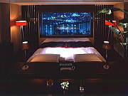 夜景の見える客室の一例